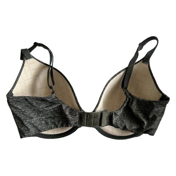 Victoria's Secret Uplift Semi-Demi Bra Heather Grey Underwire Multiway 32DD - Picture 7 of 12